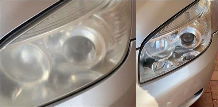 Proven Way to Clean Dusty Headlights